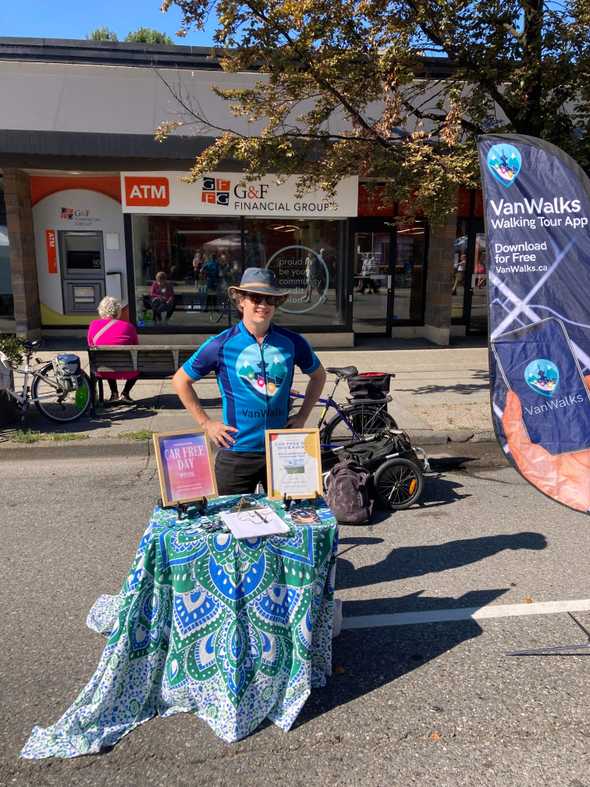 Chris Looking Good at Car Free Day