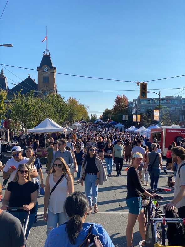 Vancouver Looking Good at Car Free Day